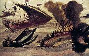 Filippo Napoletano Naval Battle oil painting reproduction